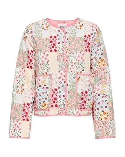 Only - ONLElvira Jakke - Cloud Dancer/Patchy Flower 